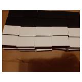 60pcs Blank Match Boxes, 2.25x1.42x0.59in Bulk White Black Matchboxes DIY Craft Plain Storage Container Holder Double-Sided Striker Wedding Bridal Baby Shower Birthday Party Favor, No Matches Included