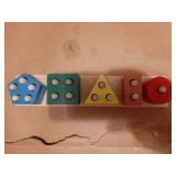 Montessori Toys for 1 2 3 Years Old Boys Girls Birthday Gifts, Wooden Sensory Toys for Ages 2-4 Kids Baby, Toddler Easter Basket Stuffers Learning Toy Activities Puzzles Ages 1-3 - Retail: $10