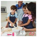 2 Pack Cupcake Scoop Batter Dispenser for Cupcakes, Muffins, Cookie Dough & Pancakes - BPA-Free, One-Touch Slide, Dishwasher Safe - Cake Cream Spatulas for Elegant Baking, Pastry & Decorating, Pink - 