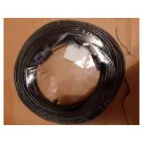 Cat6A Ethernet Cable Shielded 10Gbps 100 ft, Slim Shielded (F/UTP) Ethernet Cable Cat 6, Flexible 28AWG Bare Copper Cat6 Cable, Space-saving Cat 6a Network Cable for Server, Data Center, Black - Retai