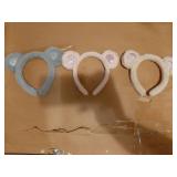 Mouse Ears Headband 3 Pcs Skincare Headbands Cute Bear Ears Headwear - Retail: $5