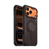 A17 iPhone 17 Pro Max Case | MagSafe Compatible | Touch-Sensitive Buttons | Integrated Drop Protection | Military-Grade Outdoor Design Black - Retail: $26