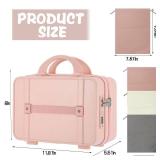 Game Toy Storage Organizer Case Box and Toy Storage Bags, Reusable Discreet Lockable Toy Organizer Case with Zipper Lid. TWO SIDES NEAR BOTTOM HAVE SMALL DENTS. - Retail: $31