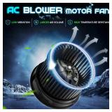 HVAC Blower Motor Fan Fits for 2014-2015 Nissan Rogue Select, 2007-2012 Nissan Sentra, 2008-2013 Nissan Rogue 27225-ET10A 27225-JM01B 27225EN000 700253 - Retail: $31