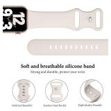 6 Pack Silicone Bands Compatible with Apple Watch Band 38mm 40mm 41mm 42mm 44mm 45mm 46mm 49mm Women Men, Soft Sport Strap Replacement Wristband for iWatch Series 11 10 9 8 SE 7 6 5 4 3 2 1 Ultra - Re
