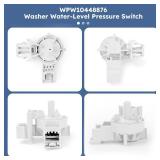 WPW10448876 Washer Water-Level Pressure Switch - Replacement for Whirlpool AP6021553, W10448876, 2312075, PS11754877, WPW10448876VP - Retail: $16