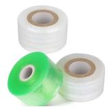 Grafting Tape 3P, Stretchable Self Adhesive Tree Grafting Tape, Tree Repair Tape for Fruit Trees, Plants, Broken Stem, Floral (Green and White) - Retail: $6