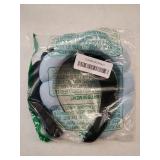 Face Wash Headband, Set of 2 - Terry Cloth Spa Headbands for Washing Face or Facial, Puffy Makeup Headbands for Skincare, Mask, Hair Salon, Professional Use (Black & Blue) - Retail: $10