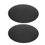 2PCS 66mm Copper Basin Waste Pop up Bathroom Sink Push Button Click Plug Sink Plug for Bathroom Kitchen Basins, Matte Black, ECSiNG_HP526