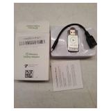 2025 Newly Upgraded Wireless CarPlay Adapter: Slim, Lightweight and Portable, Plug-and-Play. Easy to Operate with Stable Connection and no lag, Compatible with iPhone and Android Devices. - Retail: $3