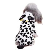 Dog Cow Costume - Adorable Halloween Dog Costumes Cow Style Hoodie Soft and Comfortable Jumpsuits for Small Puppy Dog - Retail: $13