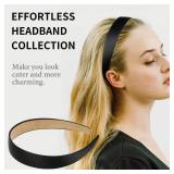Black Headbands for Women Girls Satin Headband - Retail: $7