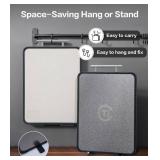 Titanium Cutting Board for Kitchen- Cutting Board with Double Sided, Textured Food-Grade Pure Titanium Side for Chopping Meat, PP Side for Vegetables, Easy to Clean(14.5x11, 1 PC) - Retail: $23