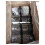 LOSYHU 12 oz Plastic Jars with Lids, 24 Pack Round Slime Containers with Pen and Labels, Leakproof PET Empty Jars with Black Lids for Storage Peanut, Spice, Cookie, Candy and Dry Food - Retail: $26