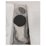 Wall Sconce Candle Holder Metal Hanging Wall Decorations for Home,Living Room, Bathroom, Dining Room, Set of 2 Black - Retail: $36