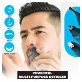 Wahl Pro SeriesÂ® Rechargeable Eyebrow, Ear & Nose Hair Trimmer for Men Painless DualTech Eyebrow Trimmer & Facial Hair Removal Device Model 3025656 - Retail: $42