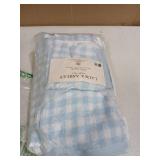 Laura Ashley - Bath Towels, Absorbent & Fade Resistant Cotton Towels, Dorm Essentials (Ginny Blue, 3-Piece) - Retail: $34