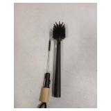 MR.SIGA Water Bottle Brush and Straw Cleaner Brush, Long Handle Bottle Cleaner Brush, 2 in 1 Bottle Cleaning Brush for Sports Bottles, Baby Bottles, Mugs, Straws, Black - Retail: $14