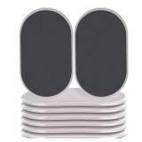 Reusable Large Furniture Movers Sliders for Carpet and Hardwood Floors-8 Pack 9-1/2" Oval Moving Pads Protector for Heavy Duty Sofa Bed Table Desk,Quickly and Easily Move Any Item, Beige - Retail: $21