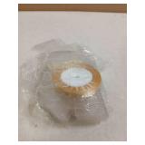 Hxezoc 50 Pack Favor Boxes 2x2x2 Inches Clear Candy Treat Boxes with Gold Ribbons, Mini Plastic Gift Boxes for Wedding, Birthday Party, Baby Shower, Classroom Decoration Supplies