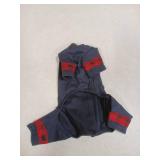 PUMYPOREITY Cat Shirt with Rear Snap Closure, Stretchable Cat Sweater, Comfort Pajamas Post-Bath, Recovery Suit - Full Coverage for Wound Care, Kitten Onesie - Machine Washable, S, Blue - Retail: $23