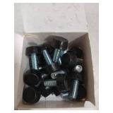 EZALOR M8 Thread Adjustable Furniture Levelers Screw in Threaded 20 Pcs, Galvanized Steel Screw Foot Levelers Screw On Furniture Glide Leveling for Table, Chair, Furniture Legs - Retail: $10