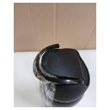 Owala FreeSip Insulated Stainless Steel Water Bottle with Straw, BPA-Free Sports Water Bottle, Great for Travel, 40 Oz, Very, Very Dark (Cap Broken) - Retail: $37