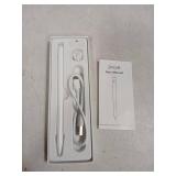 Stylus Pen for iPad 9th&11th Generation - 5X Fast Charge Digital Pen - Compatible with 2018-2025 Apple iPad Pro 11"/12.9"/M4, iPad mini 5-6 Gen, iPad Air 3/4/5/M2/M3-White - Retail: $20