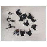 Rexka 10 Sets Front Bumper Cover Clips and Pin Retainer Fasteners for Toyota Lexus 47749-06010 53879-06100 Camry Avalon CT200h ES300h ES350 GS350 RX350 RX450h HS250h 47749-50090 53879-30040 - Retail: 