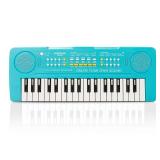 Keyboard Piano for Kids, BIGFUN 37 Keys Toddler Piano Multifunction Music Educational Instrument Toy, Electronic Kids Keyboard for 3-7 Year Old Girls and Boys (Blue) - Retail: $19