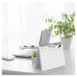 Aesthetic Desk Calendar 2026 - Runs until December 2026 - Beautiful Small Flip Desktop Calendar for Easy Organizing - Retail: $7