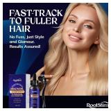 5% Minoxidil Hair Growth Kit for Women Hair Growth: RootStim Extra Strength Hair Regrowth Treatment with Biotin, Caffeine & Peptides for Thinning Hair, Fuller & Healthier Hair - 2.03 Fl Oz - Retail: $