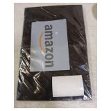 Felt Furniture Pads 10pcs 8" x 6" Adhesive Large Felt Pads, Cuttable Chair Leg Pads, Hardwood Floor Protectors for Furniture, Black - Retail: $9