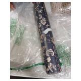 Dimoon 393"x17.3" Vintage Wallpaper Boho Floral Peel and Stick Wallpaper Dark Black Gold Contact Paper Flower Removable Wall Paper Renter Friendly Stick on Kitchen Bathroom Self Adhesive Thicken Vinyl