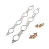 LS MLS Exhaust Manifold Header Gasket Bolts Kit Compatible with Chevy Silverado Camaro Caprice Corvette Tahoe GMC Sierra CTS Escalade LS1 LS2 LS3 LS6 LQ4 LQ9 LM7 4.8L 5.3L 5.7L 6.0L 6.2L OEM# 12617944