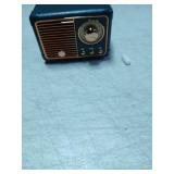 PRUNUS J-999 Retro Bluetooth Speaker,Vintage Decor,Mini Wireless Bluetooth Speaker,Cute Old Fashion Style Support USB/TF Card/AUX for Kitchen Desk Bedroom, White Elephant Gifts for Adults Men Women - 