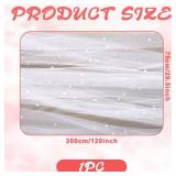 10FT White Pearl Table Runner, Rustic Boho Tulle Table Runner with Pearls Tulle Fabric Lace Tables Runners for Baby Shower Wedding Party Veil Dessert Thanksgiving Decor Champagne - Retail: $5