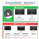 3IDEE VESA Mount Adapter for HP Monitor (524sa, 524sf, 524sw, 527sa, 527sf, 527sw, 532sf, M22f, M24f, M27f, M32f) - 75x75 VESA Mount Adapter, HP Monitor Mount Adapter (1-Pack) - Retail: $19