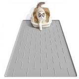 Pieviev Silicone Cat Litter Trapping Mat, 34