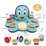 Baby Musical Toys Learning Toys for Toddlers, Octopus Music Toys, Preschooler Musical Educational Instruments Toy for Baby, Birthday Toys for Girls Boys - Retail: $40