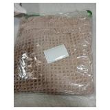 SUBRTEX Waffle Braided Bath Mat, 24" x 55" Soft Waffle Bath Rugs, Absorbent Non Slip Bathroom Mats, Machine Washable Area Rug for Bathroom, Quick Dry, Khaki - Retail: $30