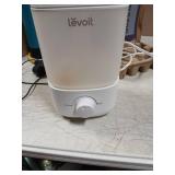 LEVOIT Top Fill Humidifiers for Bedroom, 2.5L Tank for Large Room, Easy to Fill & Clean, 28dB Quiet Cool Mist Air Humidifier for Home Baby Nursery & Plants, Auto Shut-off for Safety, 25H - Retail: $28