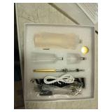 Airbrush Kit with Compressor, Auto Handheld Airbrush Gun with 0.3mm Tip, Rechargeable, Portable Air Brushes for Painting, Tattoo, Nail Art, Model Coloring, Makeup, Cake - Retail: $20