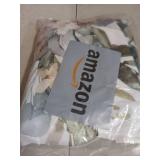 Zussun Stall Green Eucalyptus Shower Curtain Set Watercolor Floral Plant Leaf Shower Curtains for Bathroom Botanical Flower Waterproof Fabric Bath Curtain Decor (Green, 36