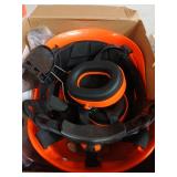 Forestry Safety Helmet Chainsaw Helmet with Mesh Face Shield and Ear Muffs 3 in 1 Forestry Hard Hat - Retail: $55