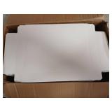 TEMLQPACK 55 PACK 9.5" x 6" x 1.2" Clear Cookie Boxes with Full Window,Bakery Boxes Cakesicle Boxes Chocolate Covered Pretzel Rods Boxes Macaron Boxes for Valentine