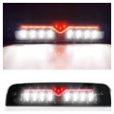 Youxmoto Fit for Dodge Ram 2009-2017 1500 2010-2017 2500 3500 LED 3rd Brake Light Third Brake Light High Mount Stop Light Cargo Lamp Black Housing Smoke Lens 55372082AD 55372082AC - Retail: $29