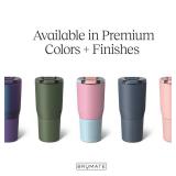 BruMate Nav 25oz 100% Leak Proof Insulated Travel Tumbler with Magnetic BevLock Lid - Double Wall Cup-Holder Friendly Stainless Steel Mug (OD Green) - Retail: $35