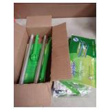 Swiffer Sweeper 2-in-1 Mops for Floor Cleaning, Dry and Wet Multi Surface Floor Cleaner, Sweeping and Mopping Starter Kit, Includes 1 Mop + 19 Refills, 20 Piece Set - Retail: $20