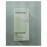 APPEARS NEW - PHATOIL 3.38FL.OZ Fragrance Oils for Diffuser, Perfect for Aromatherapy, Humidifiers, Yoga, DIY Candle and Soap Making Scents (White Musk)
